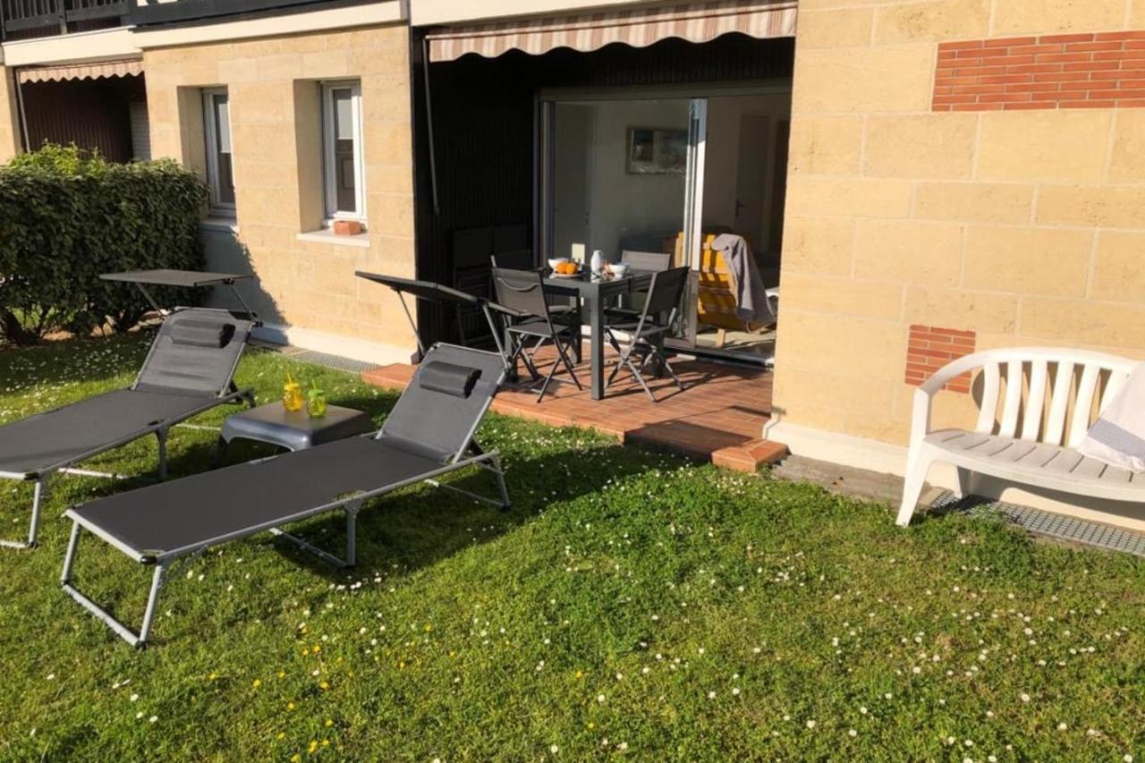 Beautiful Apartment With Gardenlk Cabourg Kültér fotó